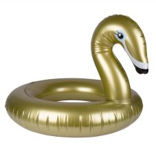 Swim Essentials Napihljivo kolo Swan gold 95 cm