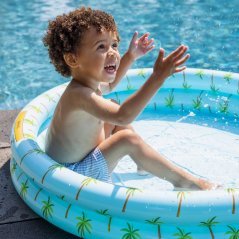 Swim Essentials Napihljiv bazen za otroke Palmy 100 cm