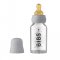 BIBS Steklena steklenička za dojenčke 110 ml (oblak)