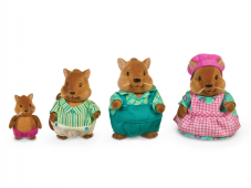 Li'l Woodzeez Rodina veveričiek Bushytail
