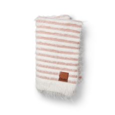 Furry Knit Blanket Elodie Details - Faded Rose