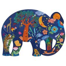 Djeco Umelecké puzzle Slon 150 ks