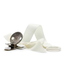 Elodie Details Klip na cumlík - Vanilla White