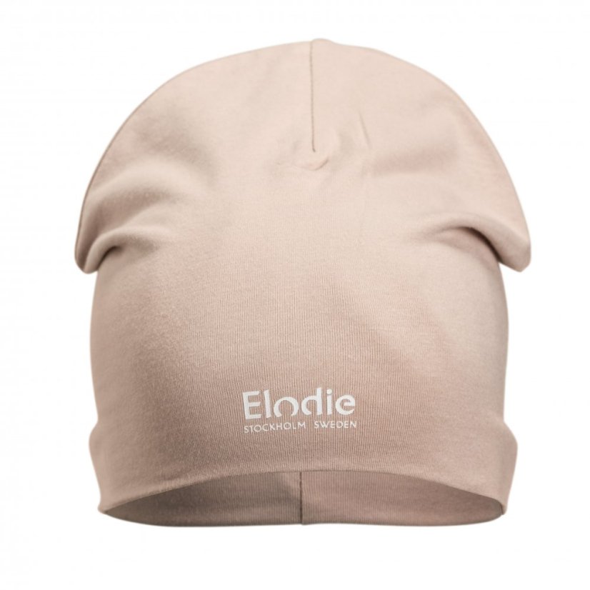 Elodie Details Čiapka Logo Beanies - Powder Pink - Vek: 0 - 6 mesiacov
