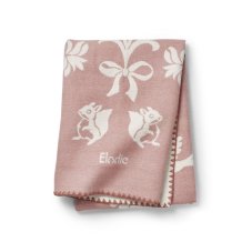 Jacquard Blanket Elodie Details - Mullberry Pink