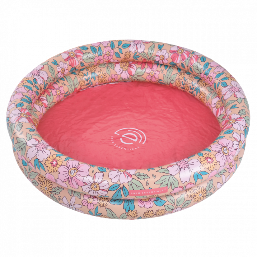 Swim Essentials Napihljiv bazen za plavanje za otroke Flowers 60 cm