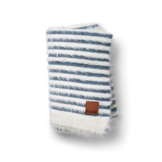 Furry Knit Blanket Elodie Details - Berry Blue