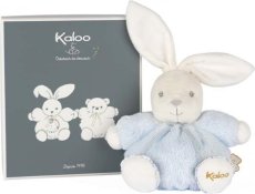 Kaloo Plyšový zajíc modrý Perle 18 cm