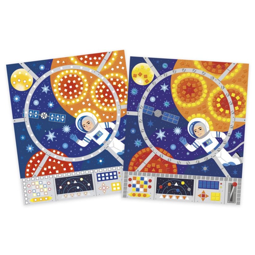 Janod Atelier Maxi Mosaic Universe set od 7 let