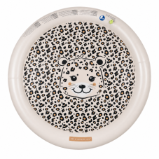 Swim Essentials Podložka s rozstrekovačom Leopard béžový