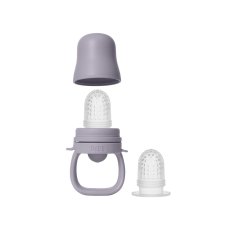 Silikonový dudlík BIBS (fosilní šedá)