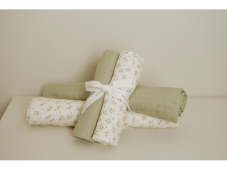 Little Dutch Plenky 70x70cm Blueberry Leaves & Sage 2 ks