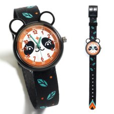 Djeco Narámkové ručičkové hodinky Panda