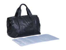 Childhome přebalovací taška Mommy Bag Signature Vegan Leather Black