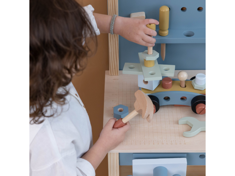 Little Dutch detský drevený ponk