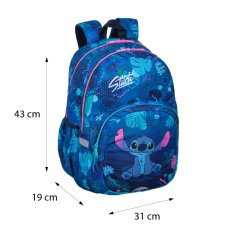Coolpack Školská taška Rider 43 cm Stitch Blue