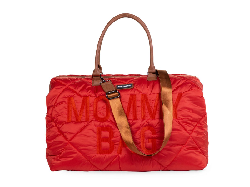 Childhome Prebaľovacia taška Mommy Bag Puffered Red