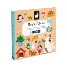 Janod Magnetistories Domácí mazlíčci