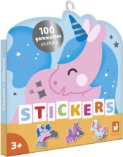 Janod Stickers Samolepky Jednorožce 100 ks balenie S