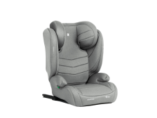 KikkaBoo Autosedačka 100-150 cm i-Stand i-SIZE Light Grey