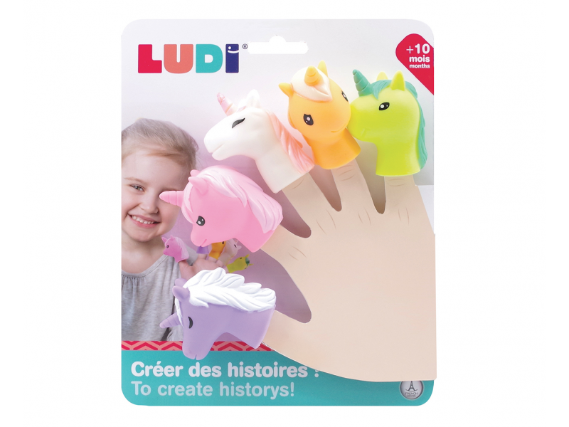 Prstne lutke Ludi Unicorn