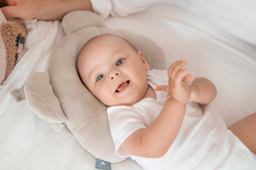 Fixačný vankúš Sleepee Royal Baby Teddy Bear modrá