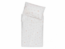 Jollein Ložní prádlo 140x100 a 40x60 cm Lovely Birds