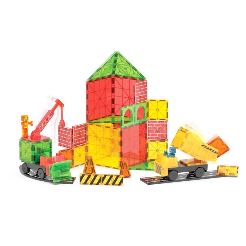 Magna-Tiles Magnetická stavebnica Builder XL Trucks 50 dielov