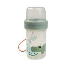 To go zásobník na desiatu Croco vel. L - zelený