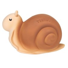 Tikiri Garden Friends - chrastítko a kousátko z přírodní gumy (Šnek)