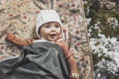 Zimní čepeček pro miminka Elodie Details - Shearling