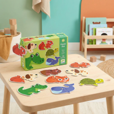 Djeco Puzzle Duo Zvieratká