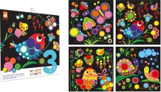 Janod My arts&crafts Kreativní sada Kulaté nálepky od 3 let