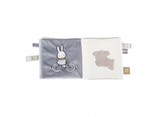 Little Dutch Textilná knižka s aktivitami králiček Miffy Fluffy Green