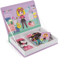 Janod Magnetibook Obliekanie dievčatá