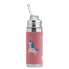 Láhev Pura TERMO s brčkem 260 ml (Jednorožec)