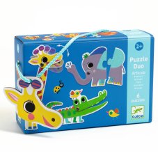 Djeco Puzzle Duo Pohyblivé zvieratká