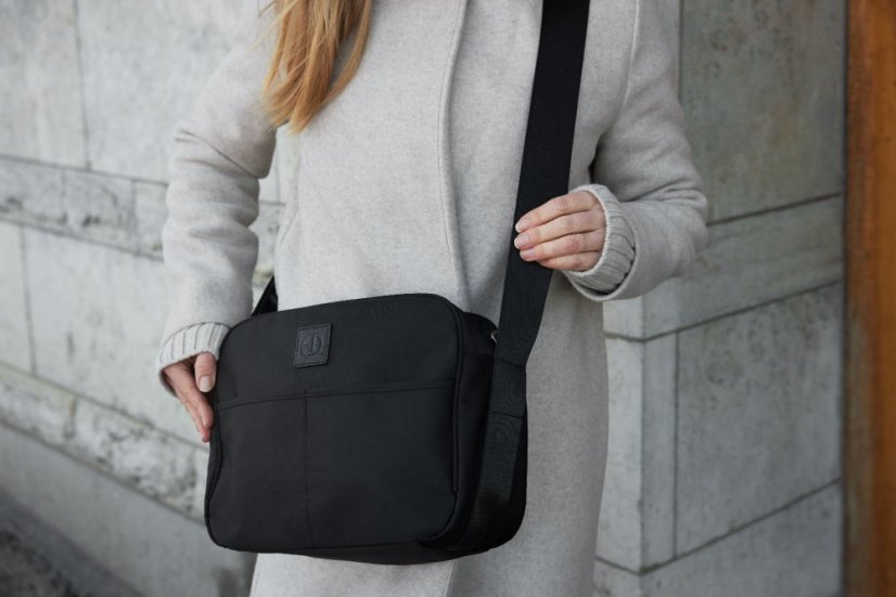 Elodie Details Crossbody prebaľovacia taška - Black