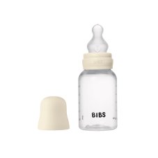 BIBS antikoliková fľaša so silikónovým cumlíkom 150ml (Ivory)