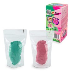 TUBAN Fluffy písek 2 x 70g růžová a zelená