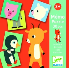 DJECO Pexeso – Animo-puzzle