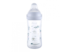 Bebeconfort Dojčenská fľaša Emotion Physio 270ml 0-12m + White