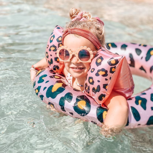 Swim Essentials Rukávniky Leopard ružový 2-6 rokov