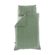 TRÄUMELAND obliečky Musselin 100/135 + 40/60 Salbei Grün