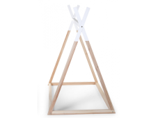 Childhome Posteľ Tipi stan konštrukciaNatural White 70x140cm
