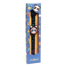 Djeco Narámkové ručičkové hodinky Panda