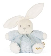 Kaloo Plyšový zajíc modrý Perle 18 cm