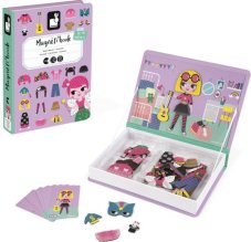 Janod Magnetibook Obliekanie dievčatá