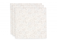 Jollein Plienky 3 ks 70x70 cm Elephant Tales