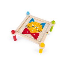 Janod mozaik in vezenje z vzorci 10 kosov kart Montessori serija